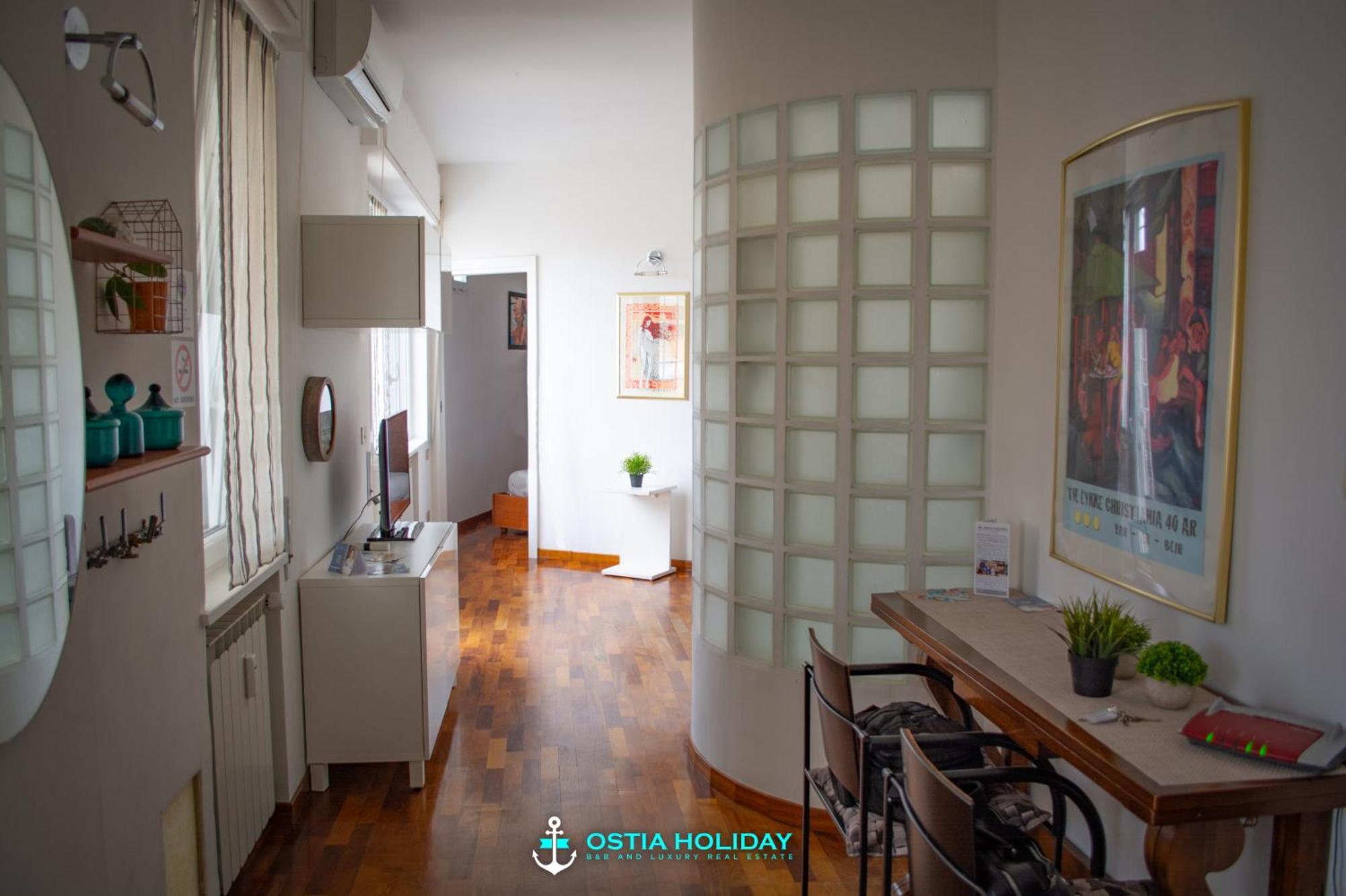 Appartamento Impluvium ลิโด ดิ ออสเตีย ภายนอก รูปภาพ